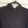 Size M - A Crop Black Hoodie - # Image 2