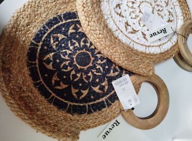 2 X Round Jute bags