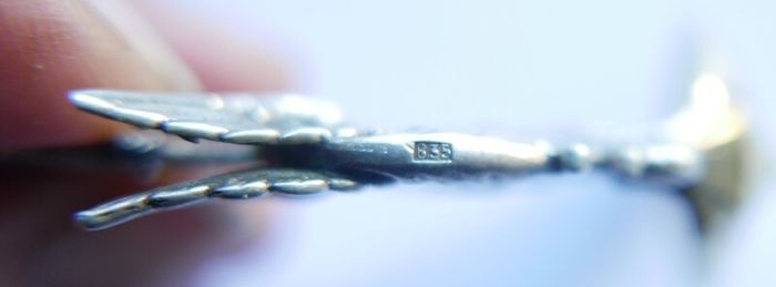 Antique 835 Silver Spoon, Highly Decorated Silver 835 - 26,5g