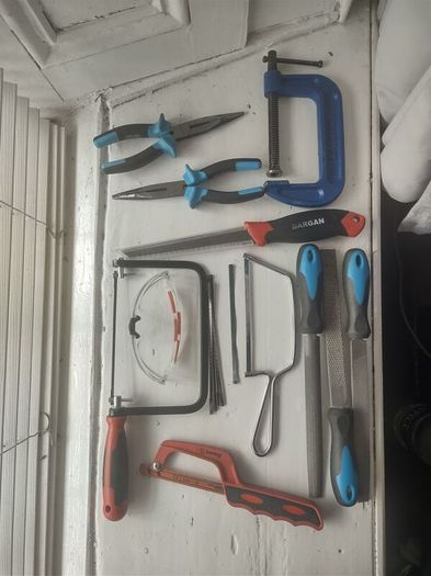 big set of hand tools
