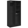 Wardrobe Black 100x50x200 cm Image 2
