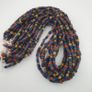 Vintage African Style MultiColor 4.5mm - 6mm Glass beads Necklace Strands Image 2