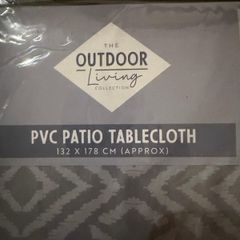 PVC Patio Tablecloth