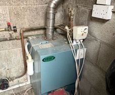 Oil tank and Boiler