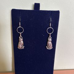 Cat earrings