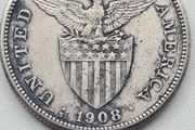 Silver USA/Philippines 1Peso 1908s