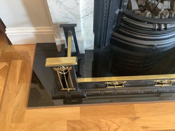Art Nouveau Fire Fender