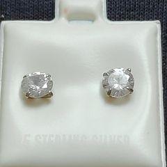 Sterling silver 925 CZ small stud earrings