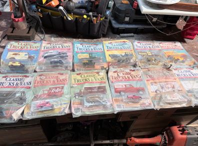 vintage toy trucks