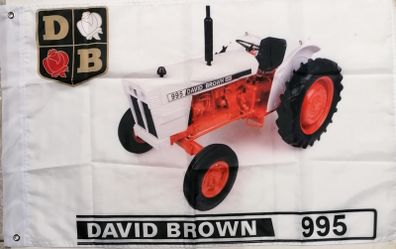David Brown 995 tractor flag.