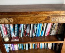 Wood bookcase