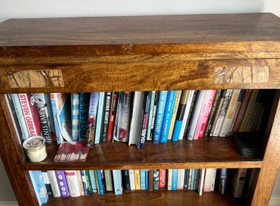 Wood bookcase