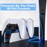 PS5 Charging Station - 2H Fast Charge with LED Light, Upgrade Dock for PS5 Dualsense Controller Image 3