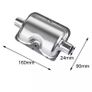 60cm Stainless Exhaust Muffler Silencer Clamps Bracket Gas Vent Hose Portable Pipe Silence For Air Diesels Car Heater Kit Image 2