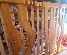 Double Pine Bed