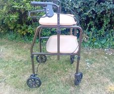 Walker Trolley - Sturdy Mobility Aid