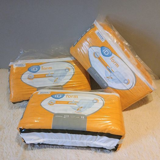 3x Packs iD Form Normal Adult Incontinence Pads  Brand New & Sealed (28 Pack)