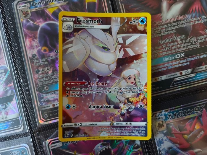 Frosmoth ! Illustration Rare ! from Astral Radiance Set ! 2022 ! Pokemon Card !