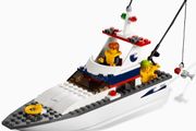 Lego 4642 Fishing Power Boat Citi Town Harbour