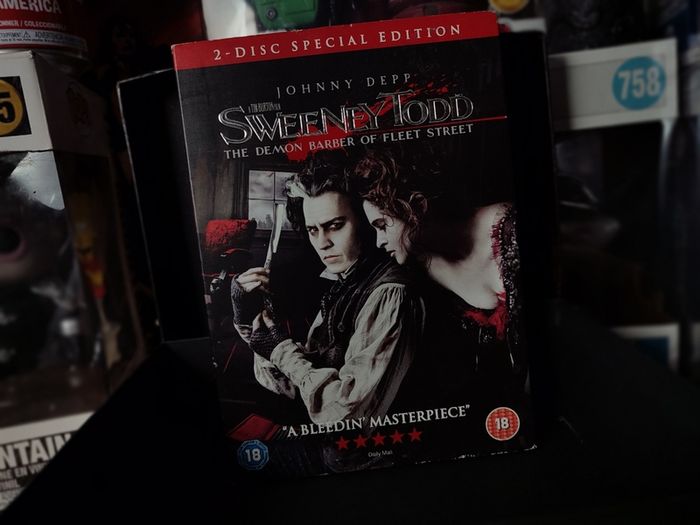 Sweeney Todd: The Demon Barber of Fleet ! 2 Disc Special Edition ! DVD with Slipcase ! 2008 !