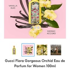 Gucci Flora Gorgeous Orchid 100ml parfum for her