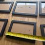 Selection of black photo frames Image 6