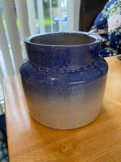 Retro Pottery Jar/ Planter