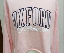 sweatshirt primark cropped logo