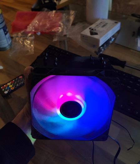 Tempest Tower CPU ARGB Cooler Black / White