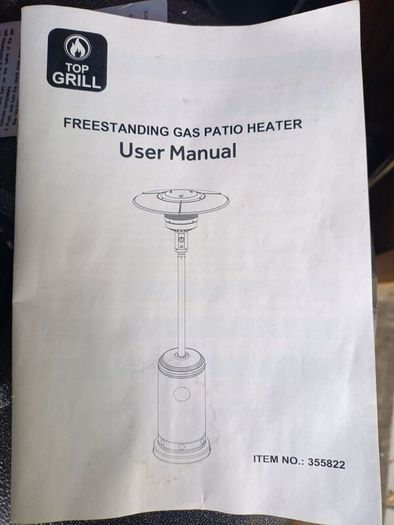 Gas Patio Heater (free)