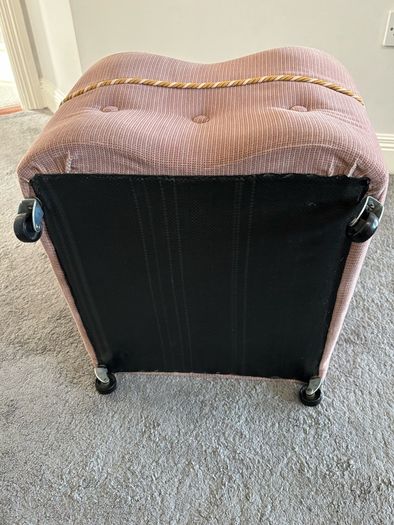 Plush child's high back chair