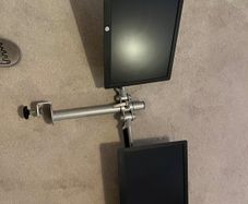 Hewlett Packard Monitors (2) and Work from Home set up
