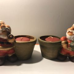 Christmas Santa Votive holders - New