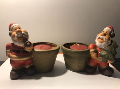 Christmas Santa Votive holders - New