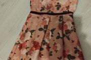 Yumi pink floral Dress size 9-10