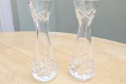 Vintage Crystal Bud Vases