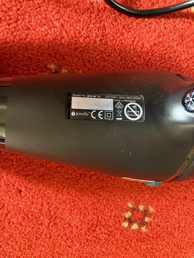 GHD air 1.0 hairdryer and defuser