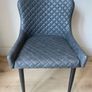Extending Marble top Dining table with 4+2 chairs Image 3