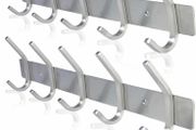 Coat Racks for Wall -Stainless Steel Coat Hooks (2 Pack) - Heavy Duty Coat Hooks Wall Mounted
