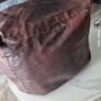 Genuine Leather Hand Made Moroccan Pouffe Image 3