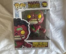 Marvel Funko Pop Zombie Red Hulk