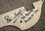 Signed Pete Best (The Beatles) Hofner Pickguard