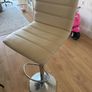 Adjustable height Bar stool with steel frame Image 4