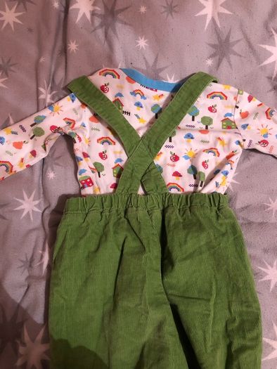 Little Bird dungarees and top