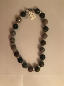 Agate & Pearls necklace