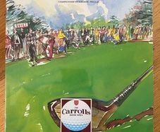 Very Rare 1993 Carrolls Irish Open Programme - Mount Juliet - Golf