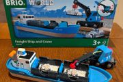 Brio Freight Ship and Crane