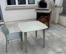 Sklum Square garden table 85x85 cm