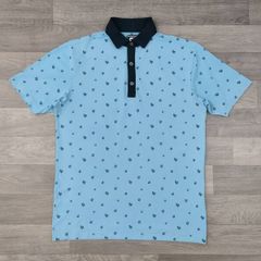 FootJoy FJ Patterned Golf Polo Shirt Mens Medium