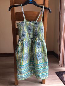 Summer dress with straps from Primark, size 12